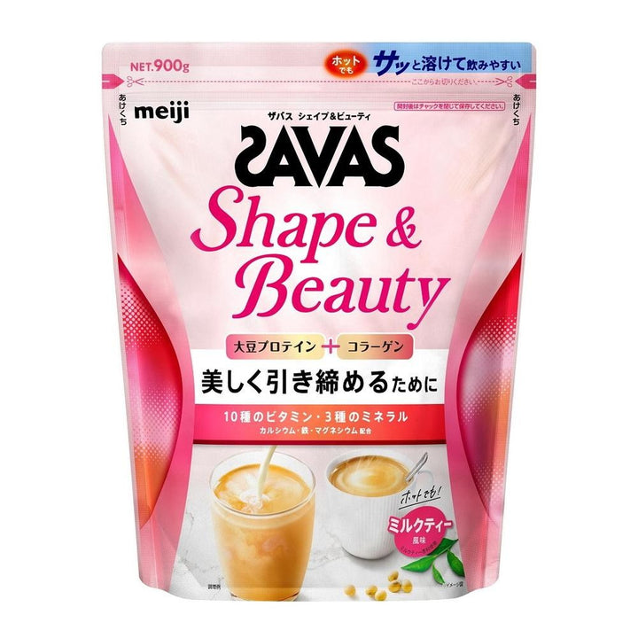 ザバス シェイプ&ビューティ ミルクティー風味 900g ザバス JAN:4902777308609 - International shipping / Worldwide shipping (EMS/DHL)