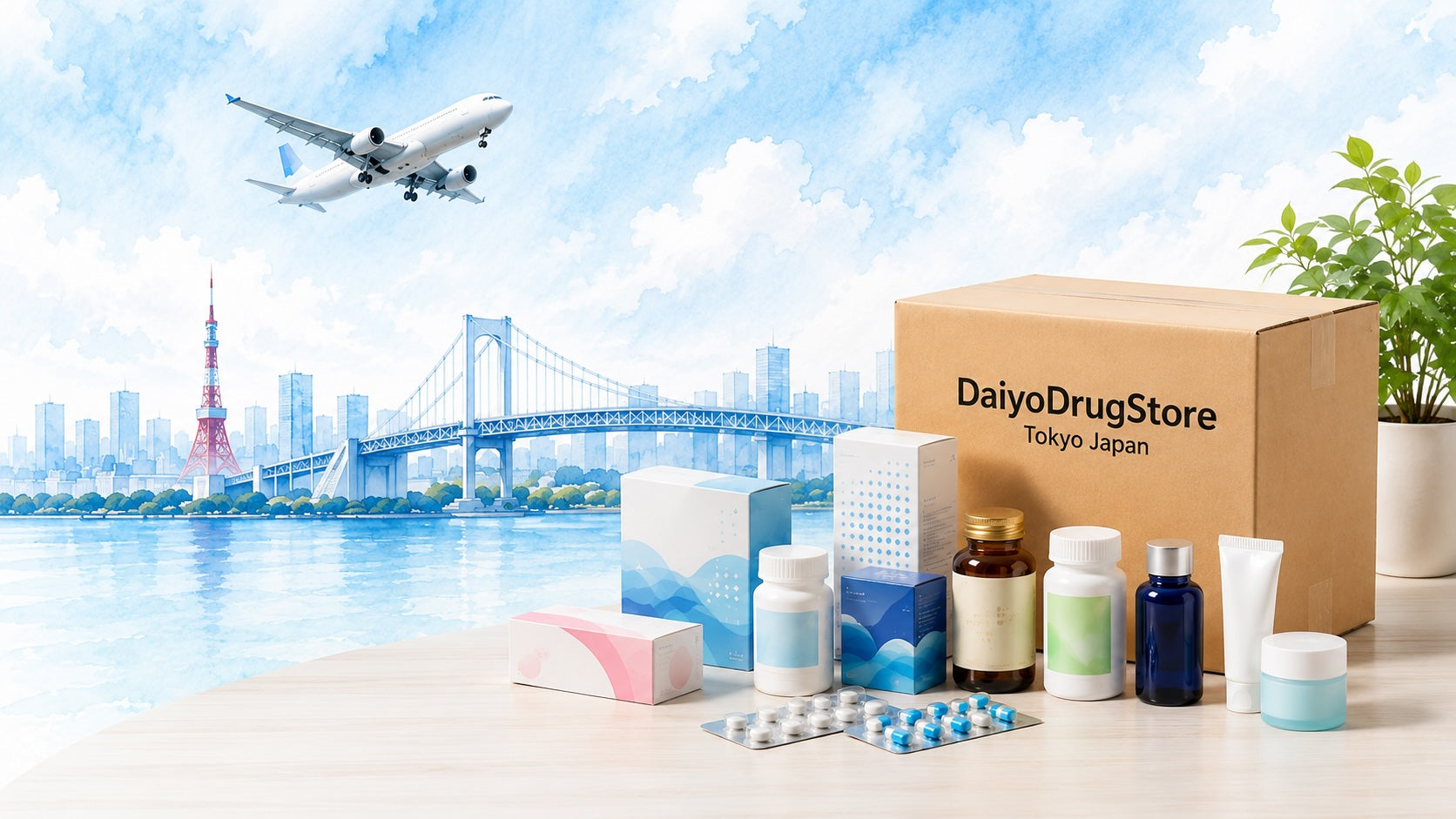 Feature image of DaiyoDrugStore shipping Japanese medicines and health foods overseas