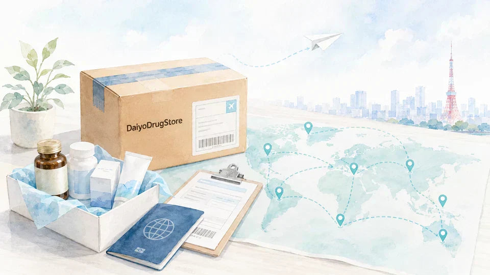 日本から海外発送できる国・地域一覧 | DaiyoDrugStore