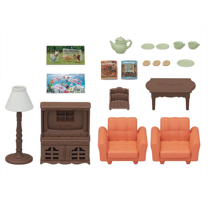 シルバニアファミリー Sylvanian Families おすすめリビングルームセット 4905040140425 Worldwide shipping from Japan (EMS/DHL)